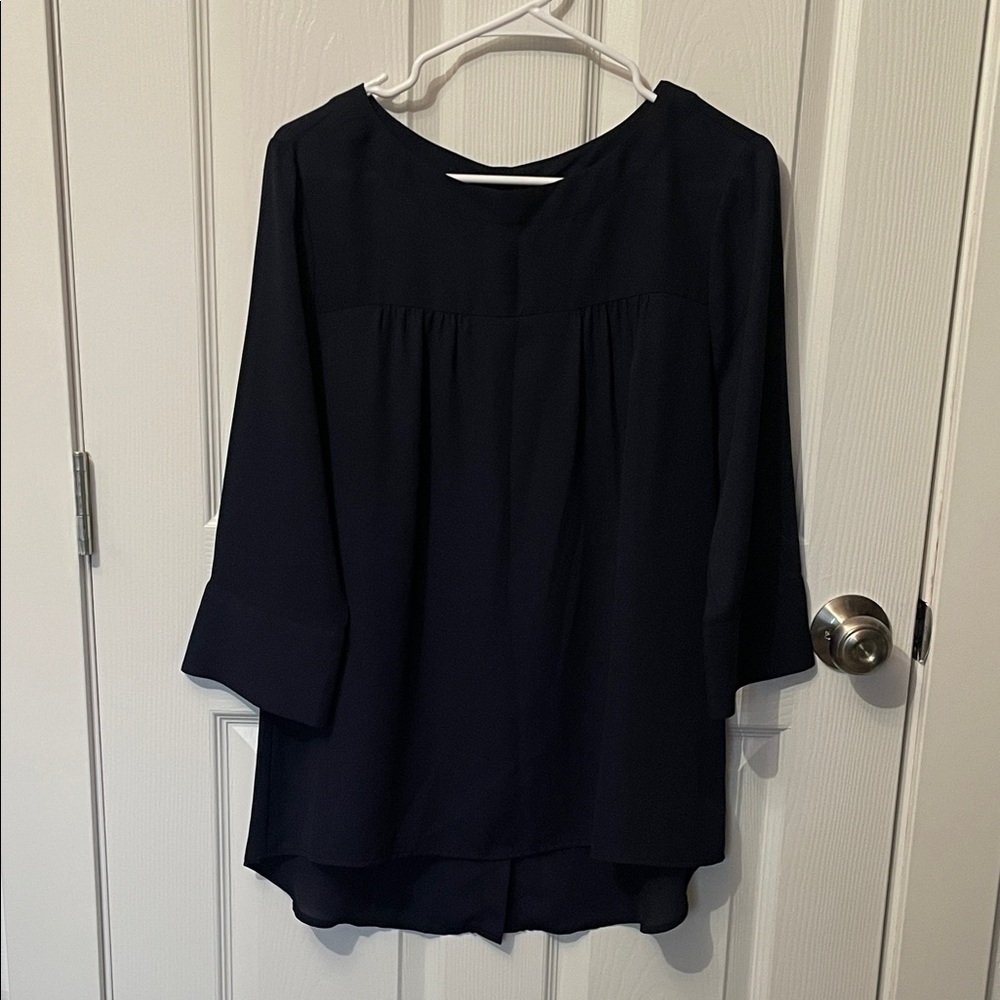 Banana Republic Navy Blouse